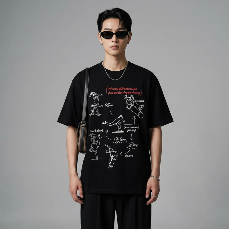 T-Shirt Imprimé Oversize
