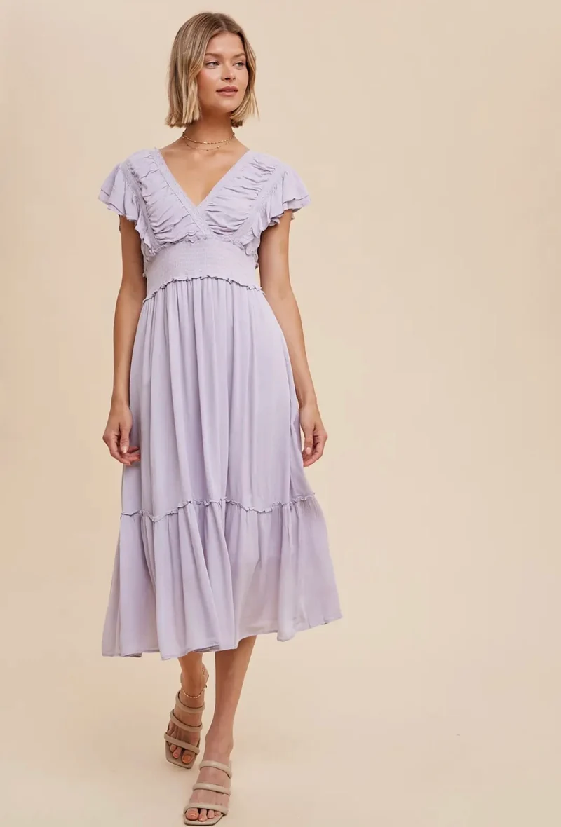 Lavender Bloom Dress