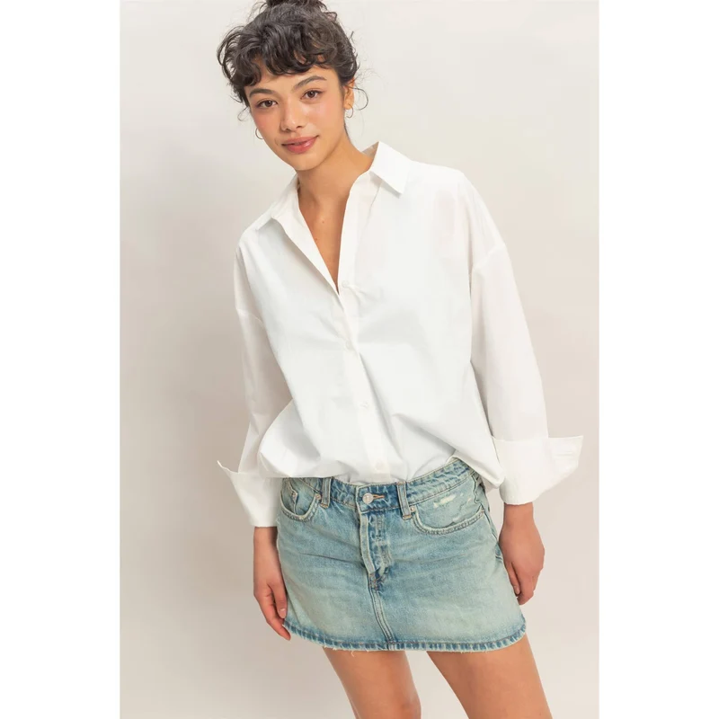 Poplin Button Up
