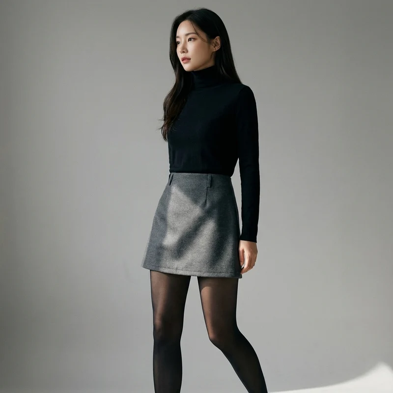 Jupe Courte Moulante Coréenne Femme
