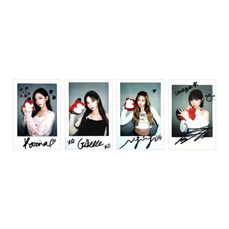 Set de 4 Photocards AESPA – Collection Événementielle