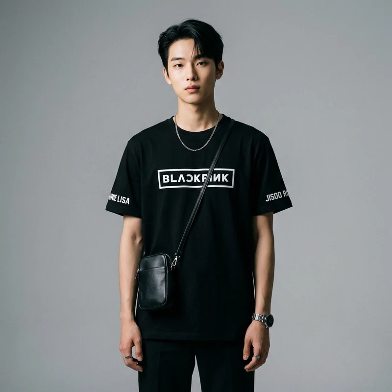 T Shirt Blackpink BLACK