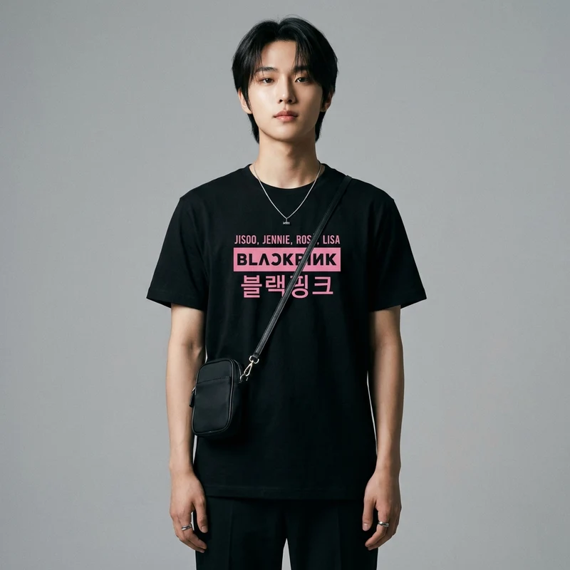 T Shirt Blackpink Coréen