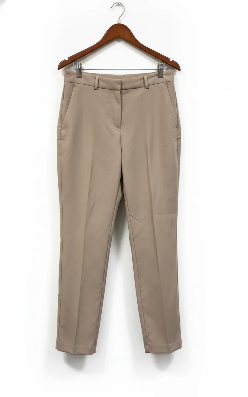 H&M klassiska beige byxor