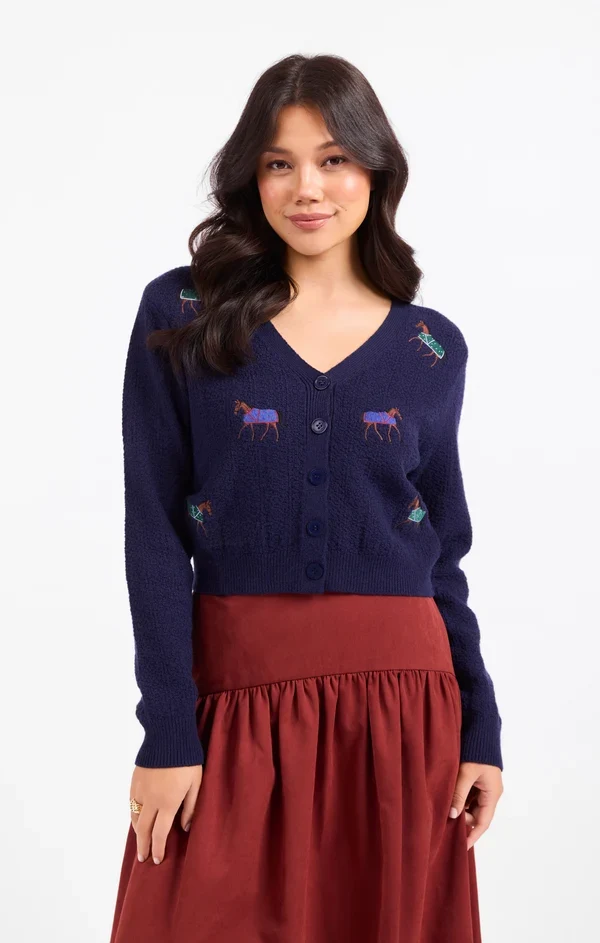 Esme Horse Cardigan