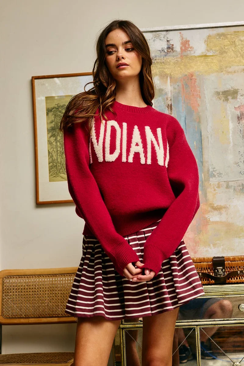 Indiana Knit Sweater