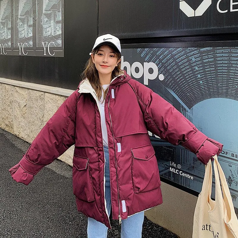 Manteau Coréen Hiver Femme