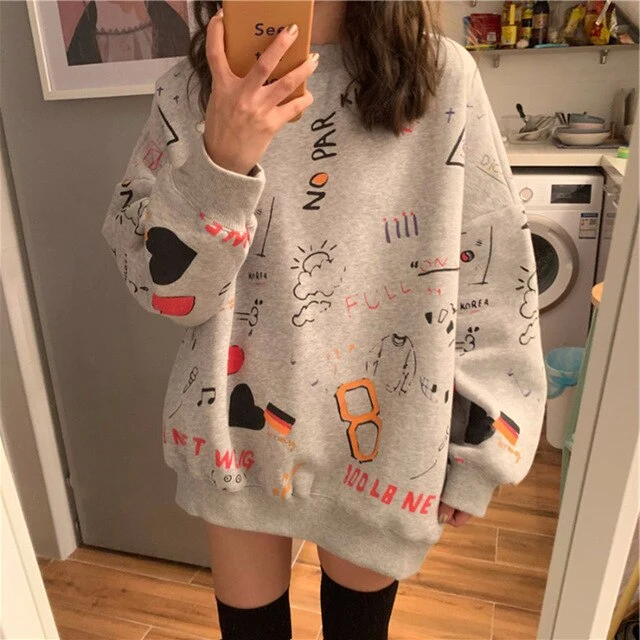 Sweat Coréen Femme