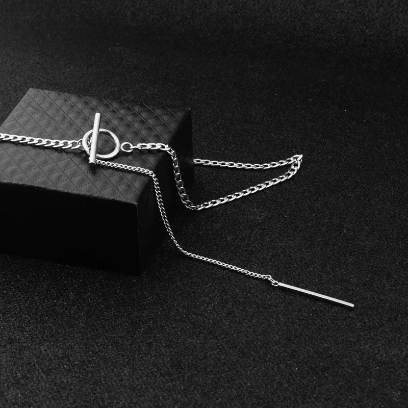 Collier KPOP Barre Ras de Cou
