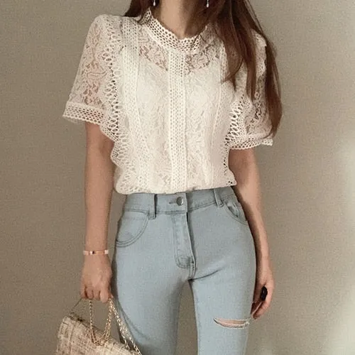 T Shirt dentelle
