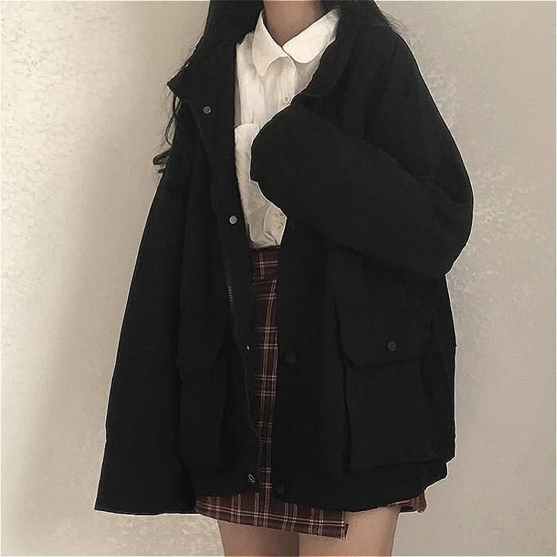 Blouson étudiante coréenne