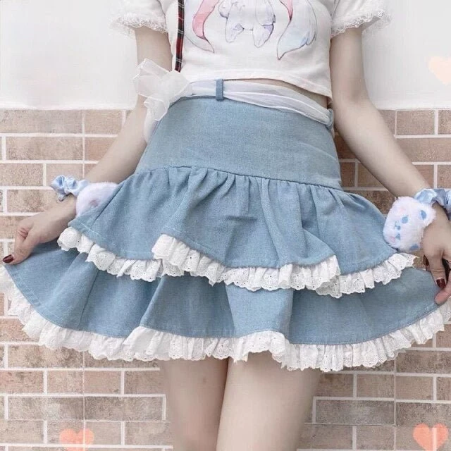 Jupe coréenne mignonne