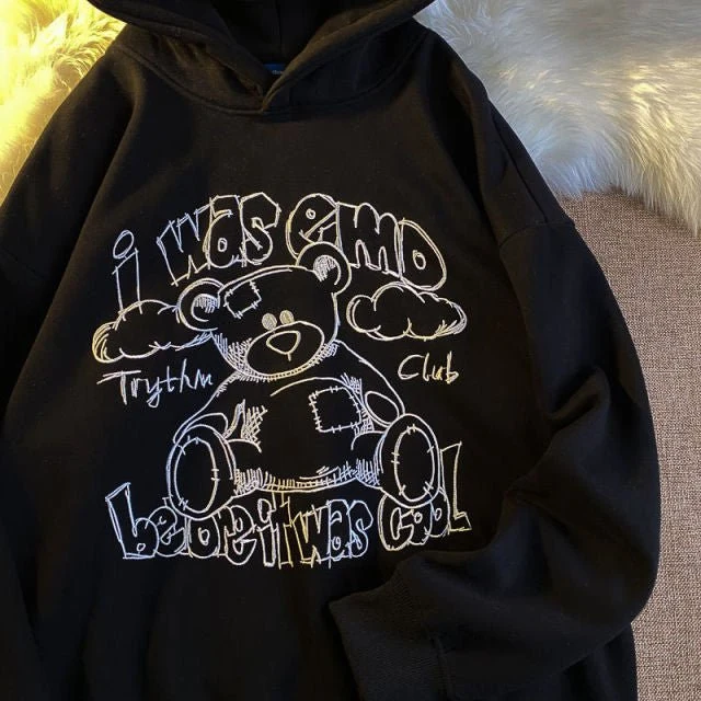 Hoodie nounours coréen