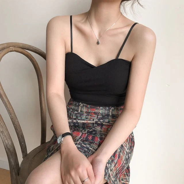 Crop top fille coréenne