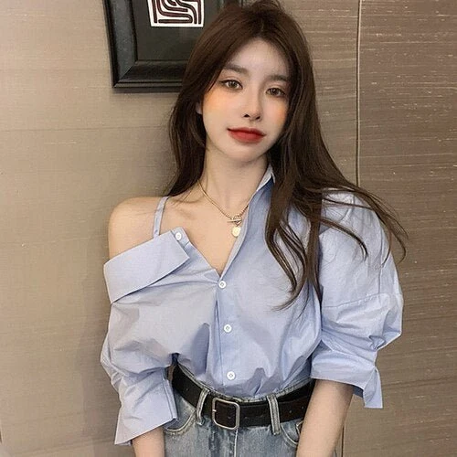 Chemise élégante Ulzzang