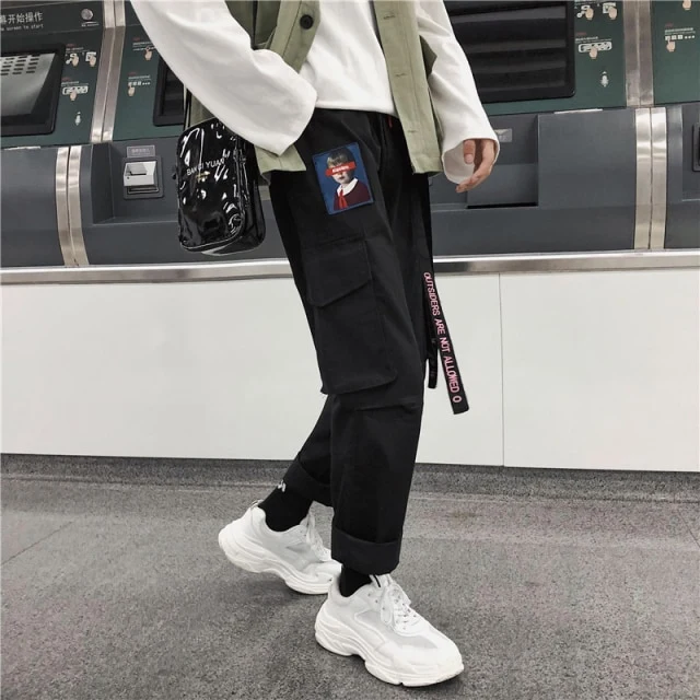Pantalon coréen portait