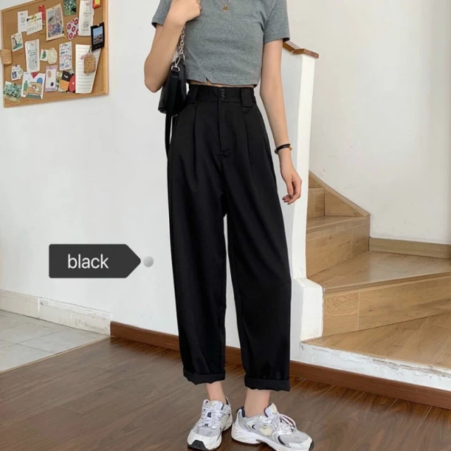 Pantalon minimaliste femme