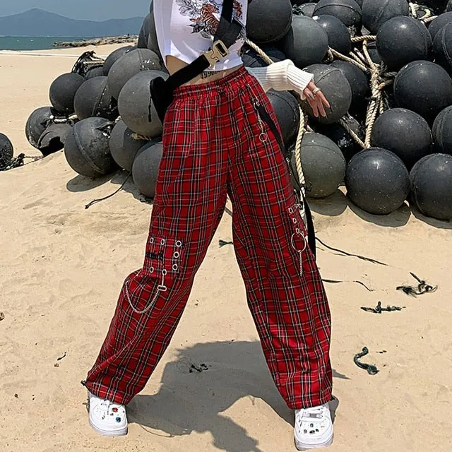 Pantalon Tartan coréen