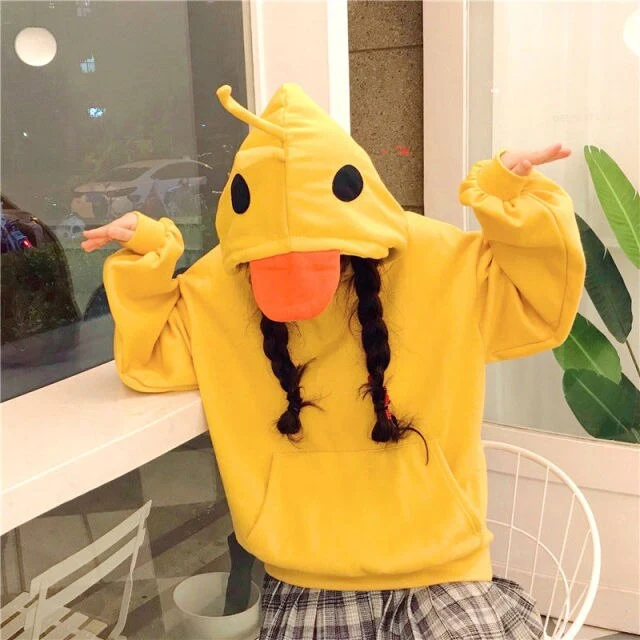 Sweat coréen canard