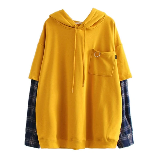 Sweat plaid mignon