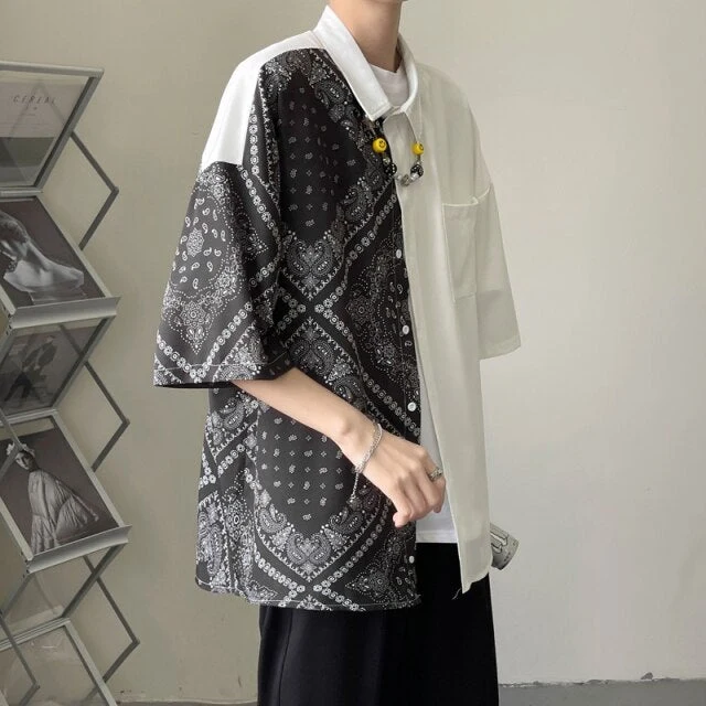 Chemise double face
