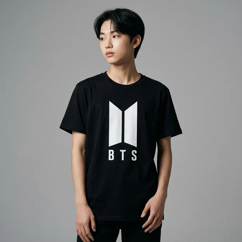 T Shirt BTS Logo