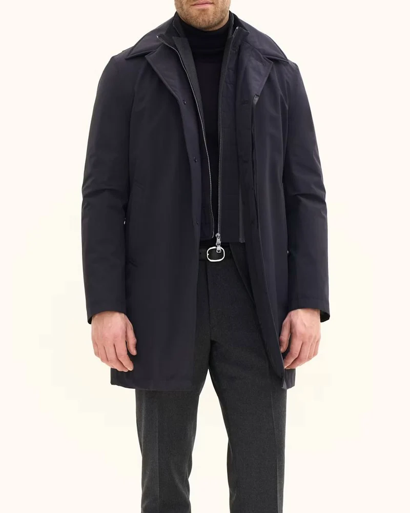 Zipped Padded Car Coat