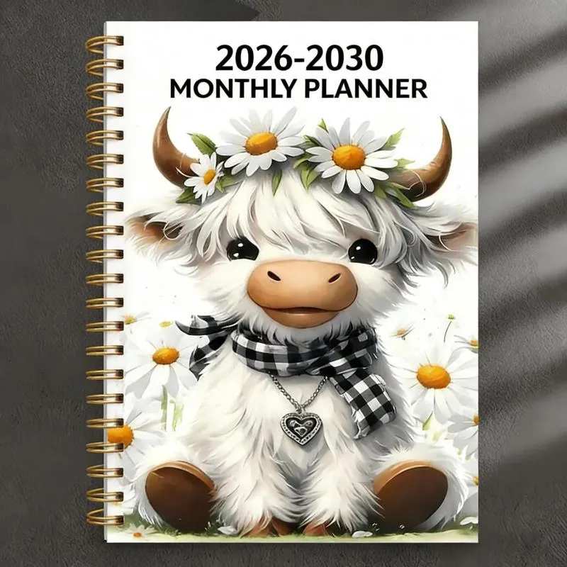 HighlandPlanner™ - Highlandko 3 År Månatlig Planerare