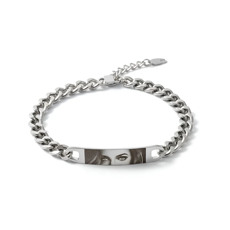 Jewelance™ PersonalizedBracelet: Modern Elegant Personlig Ögontryck Armband