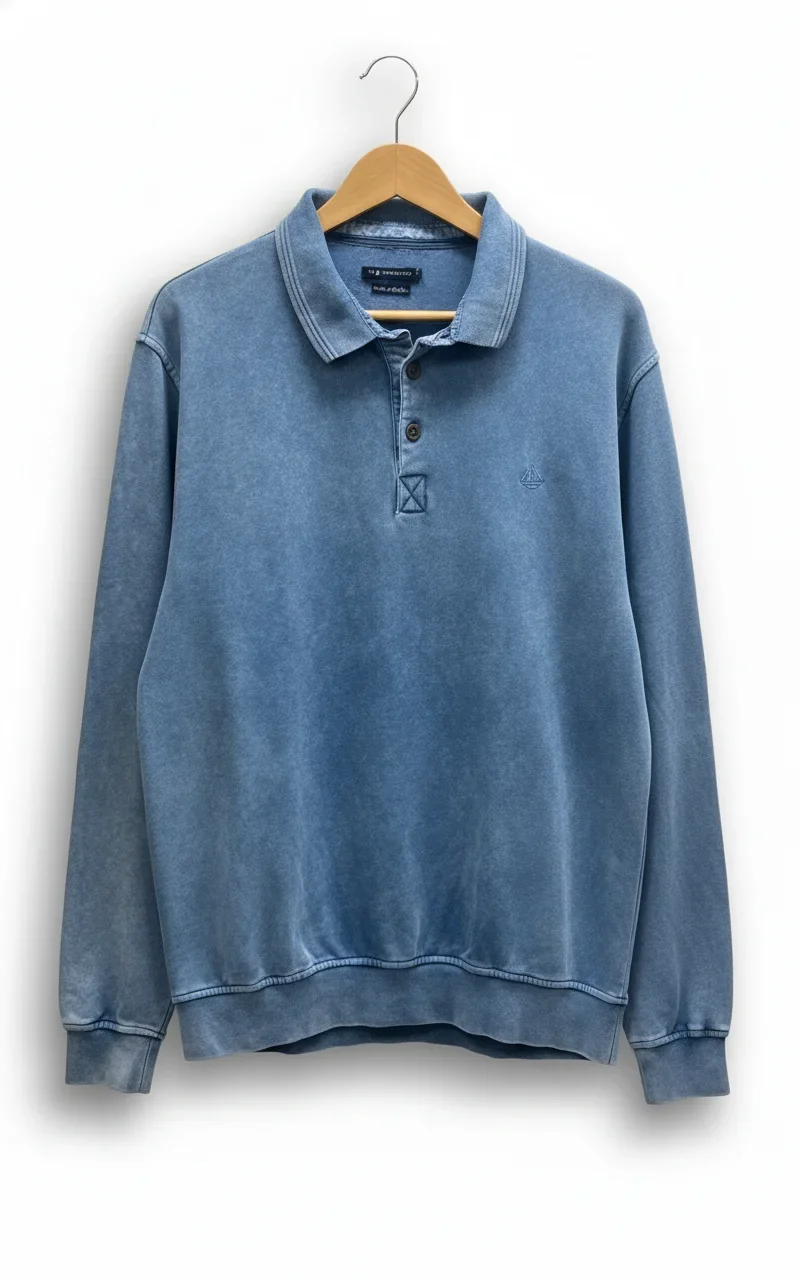 Marine&Co Nautical långärmad piké