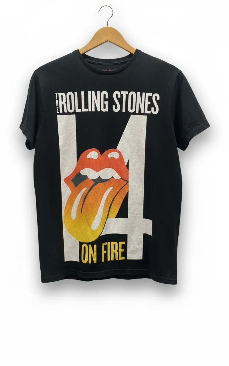 Dressmann Rolling Stones T-shirt med tryck