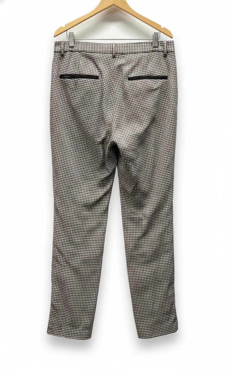 H&M rutiga slimbyxor