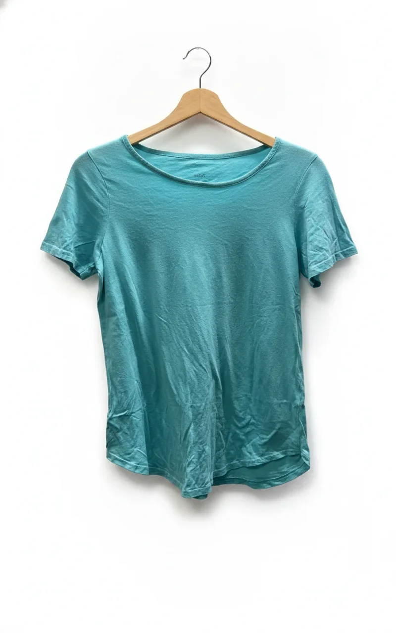 BASIC U kortärmad t-shirt i teal