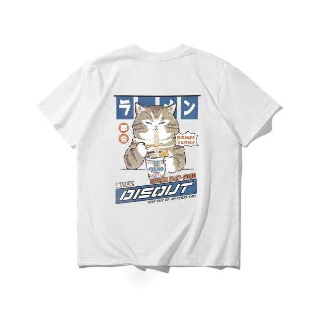 T Shirt Noodle cat
