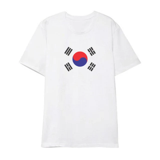 T Shirt Drapeau Corée du Sud