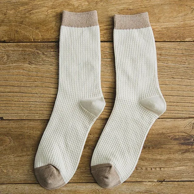 Lot de 5 chaussettes coréennes en laine