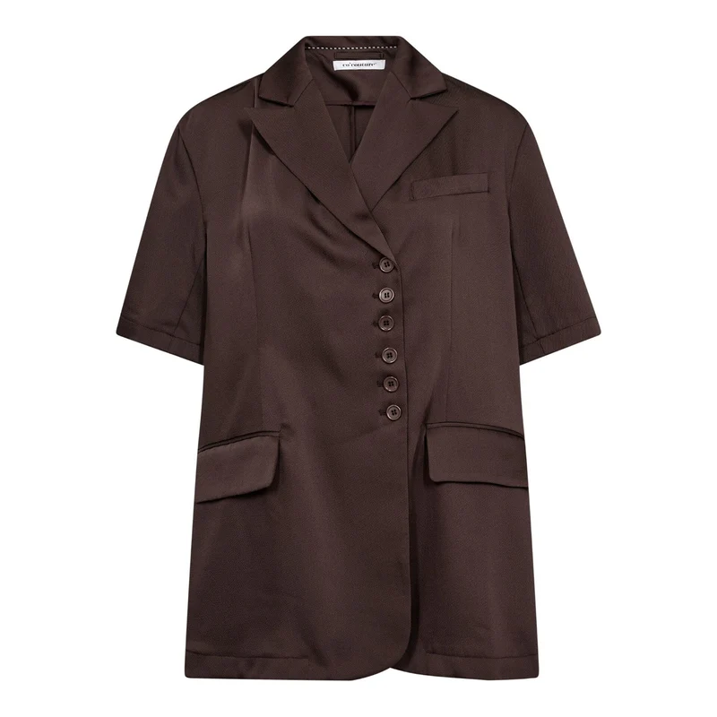 Co´Couture - 40048 Meicc Ss Blazer 500761 - 20003 - Dark Brown