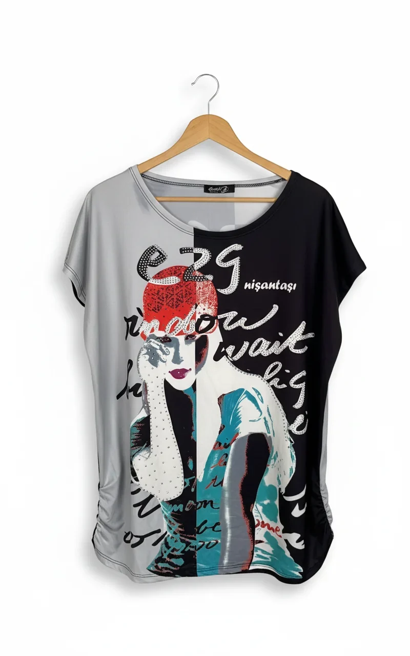 Ezgi Nişantaşı T-shirt med tryckt mönster