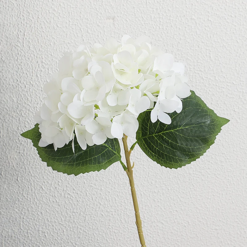 ArtificialHydrangeas 1+2 GRATIS - Elegant Naturlig Utseende Konstgjord Hortensia Blomsterdekoration