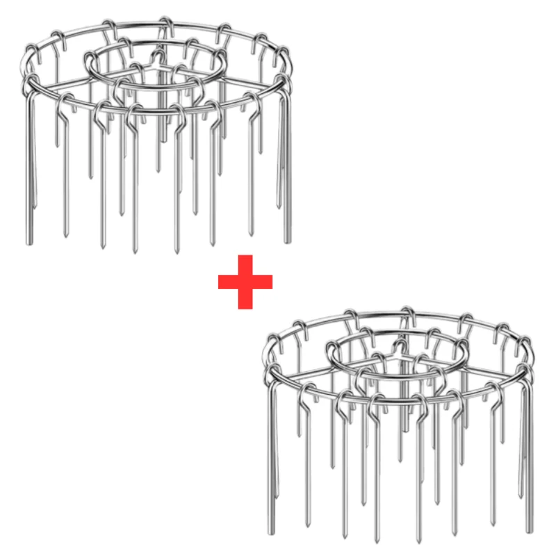 Globetrek° SkewerRack 1+1 GRATIS: Multifunktionellt Spettställ Kökverktyg