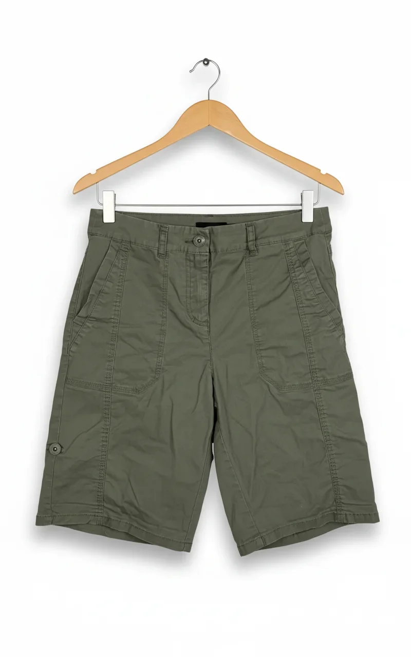 Brandtex olivgröna cargoshorts