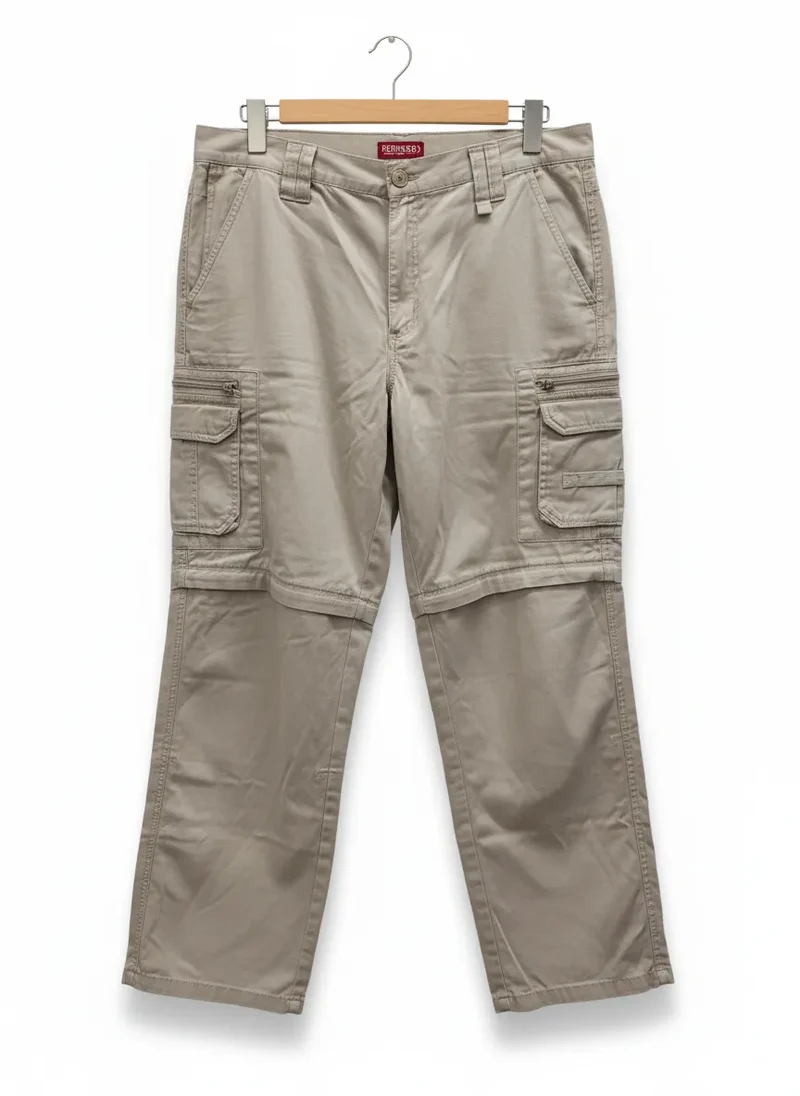 Redwood beige cargo-zip-off-byxor