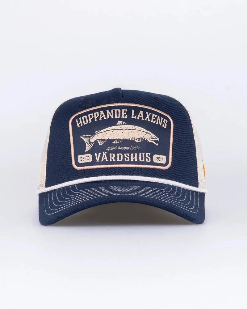 Hoppande Laxen Trucker Keps