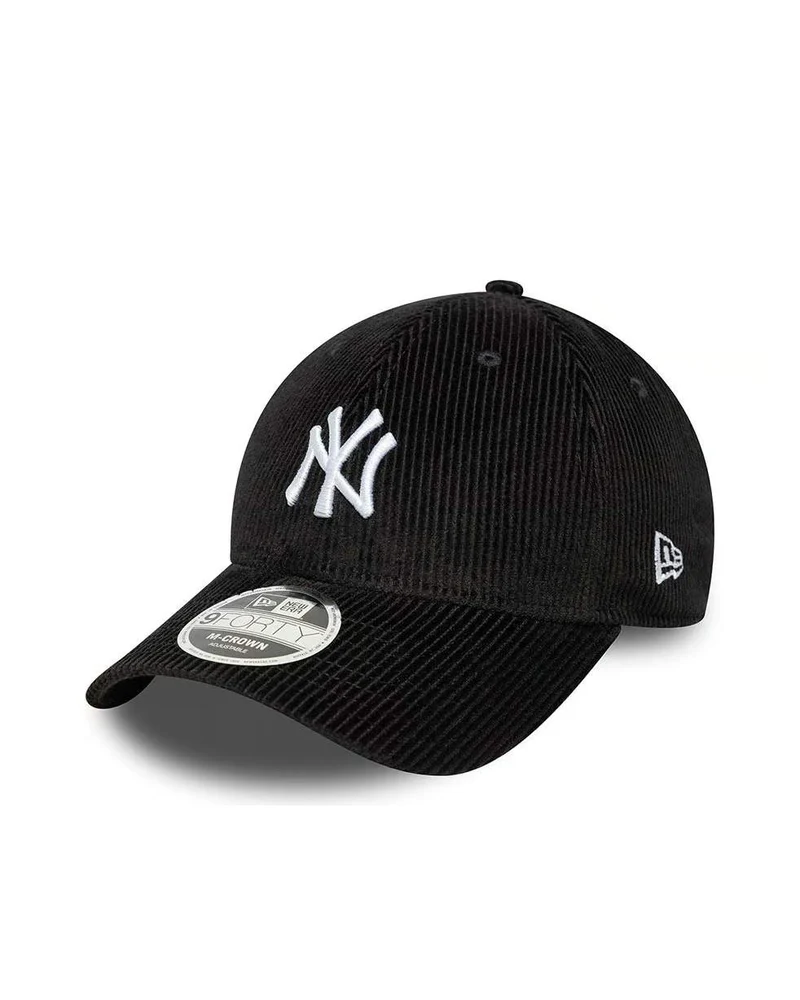 9 Forty Yankees Cord Small Logo M-Crown Keps