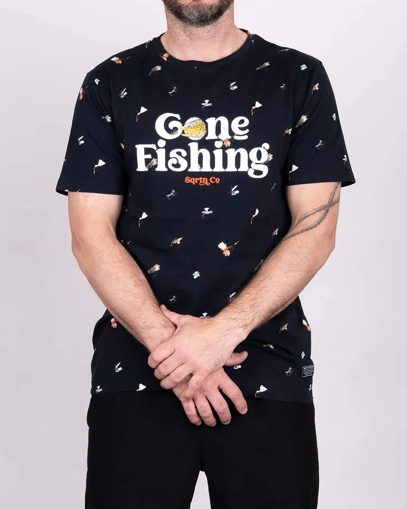 Gone Fishing Dry Fly T-Shirt