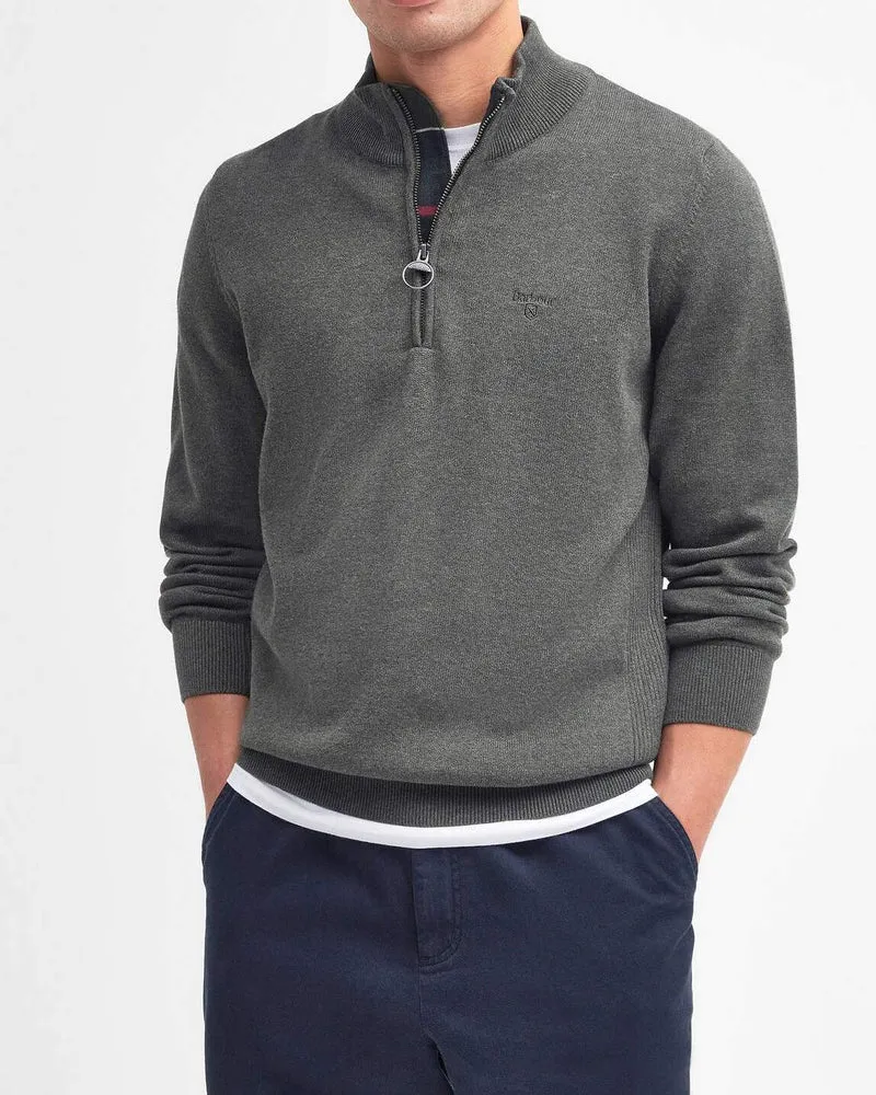 Barbour Cotton HZ Knit Tröja