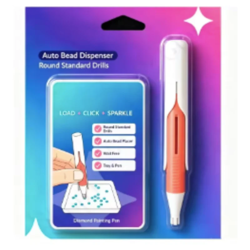 BeadPen 1+1 GRATIS - Automatisk Diamantmålning Pärldispenser Penna
