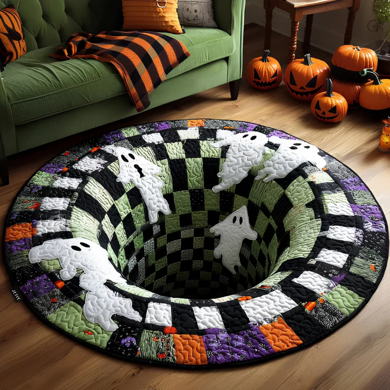 SeasonalRug - Mångsidig Stilig Halloween Och Säsongstryck Dekorativ Matta