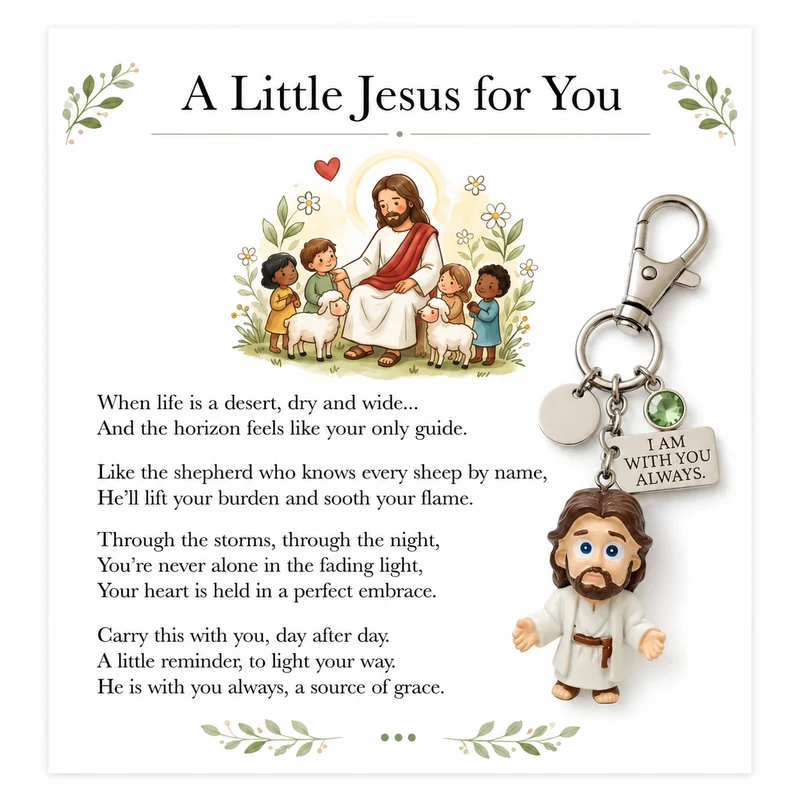 SaintKeychain - Inspirerande Skyddshelgon Nyckelring