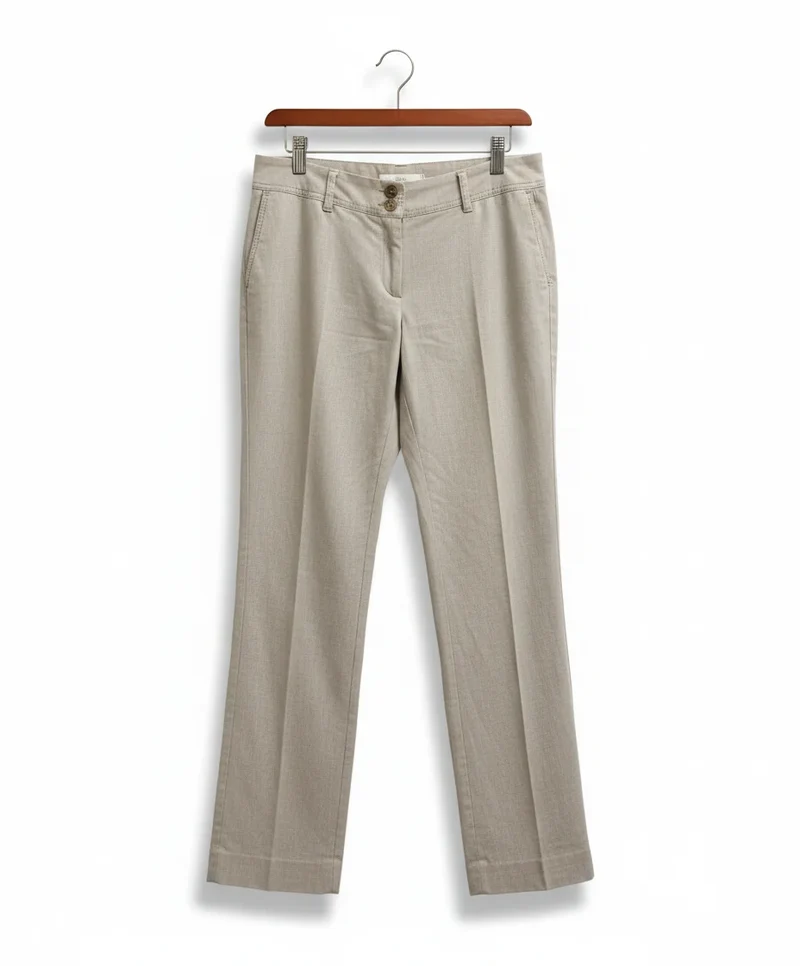 GR DESIGN beige linnebyxor